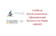 COVID-19 Resources