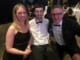 Timothy with his wife and colleague at the award ceremony