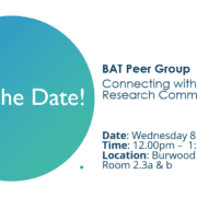 Save the date Peer Grp Mar 8 2023 Save the date BAT Peer Group March 8 2023