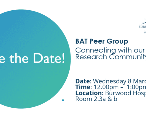 Save the date BAT Peer Group March 8 2023