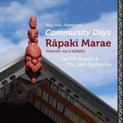 Rāpaki Marae community days